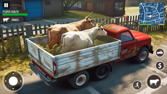 اسکرین شات برنامه Farm Animal Transporter Games 1