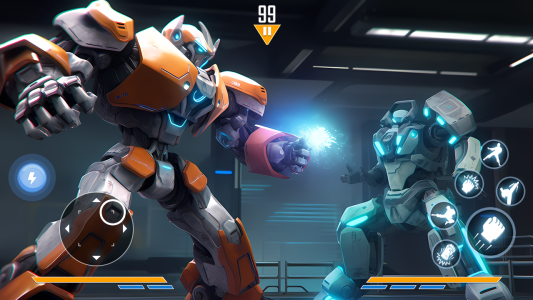 اسکرین شات 2 بازی Robot Kung Fu Karate Fighter