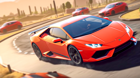 اسکرین شات بازی Extreme Car Drag Racing 1