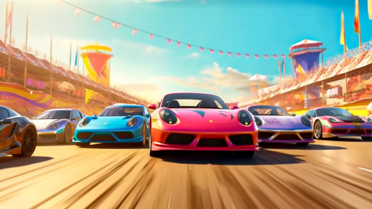 اسکرین شات بازی Extreme Car Drag Racing 2