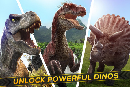 اسکرین شات بازی Jurassic Run Attack: Dino Era 2