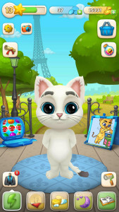 اسکرین شات 2 بازی Oscar the Cat - Virtual Pet