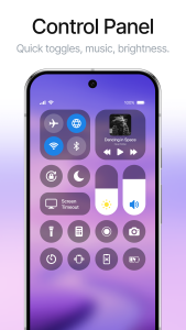 اسکرین شات 3 برنامه Control Center OS 26