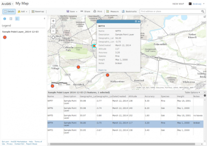 اسکرین شات برنامه Mapit GIS - Map Data Collector & Measurements 8
