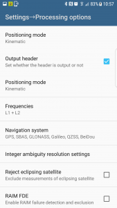 اسکرین شات برنامه Mapit GIS - NTRIP Client 4