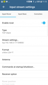 اسکرین شات برنامه Mapit GIS - NTRIP Client 3