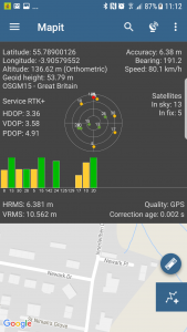 اسکرین شات برنامه Mapit GIS - NTRIP Client 8
