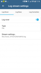 اسکرین شات برنامه Mapit GIS - NTRIP Client 7
