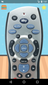 اسکرین شات برنامه Remote Control For Sky UK 5