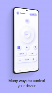 اسکرین شات برنامه Remote control for Xiaom Mibox 7