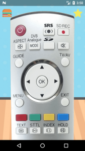 اسکرین شات برنامه Remote Control For Panasonic 7