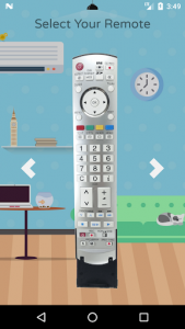 اسکرین شات برنامه Remote Control For Panasonic 1