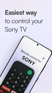 اسکرین شات برنامه TV Remote control for Sony TV 1