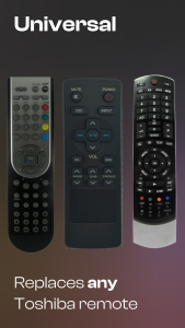 اسکرین شات برنامه Remote Control For Toshiba TVs 4