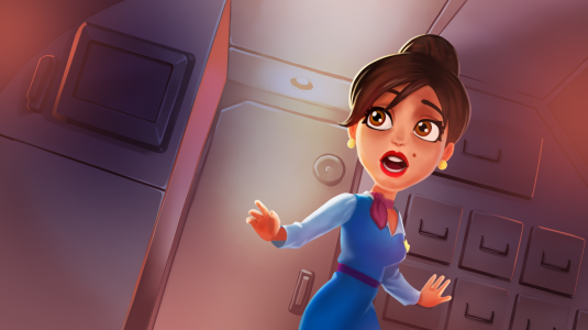 اسکرین شات 4 بازی Amber's Airline - High Hopes