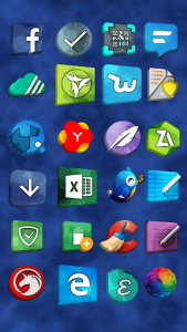 اسکرین شات برنامه Nube - Free Icon Pack 2