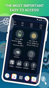 اسکرین شات برنامه Launcher Live Icons for Android 5