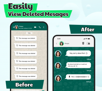 اسکرین شات برنامه EZ Recover Deleted Messages 1