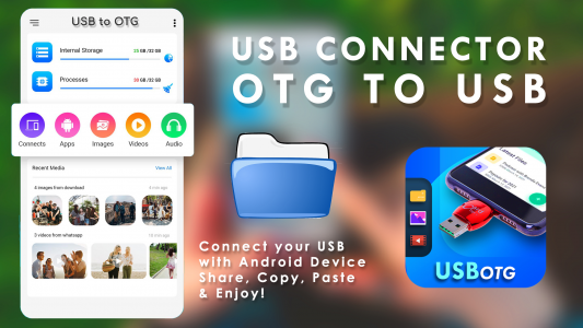 اسکرین شات برنامه OTG USB File Explorer 1