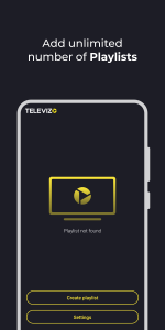 اسکرین شات برنامه Televizo - IPTV player 1