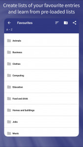 اسکرین شات برنامه Oxford Learner’s Dictionaries 5