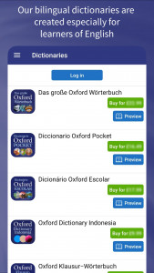 اسکرین شات برنامه Oxford Learner’s Dictionaries 1