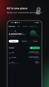 اسکرین شات 5 برنامه Ourbit: Buy Bitcoin & Crypto