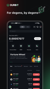 اسکرین شات 1 برنامه Ourbit: Buy Bitcoin & Crypto