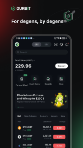 اسکرین شات 1 برنامه Ourbit: Buy Bitcoin & Crypto