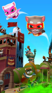 اسکرین شات 6 بازی Talking Tom Hero Dash