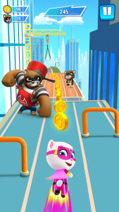 اسکرین شات 1 بازی Talking Tom: Hero Dash Run