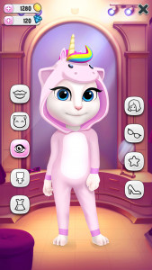 اسکرین شات بازی آنجلای سخنگو (My Talking Angela) 4