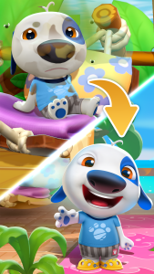 اسکرین شات 1 بازی My Talking Hank: Islands