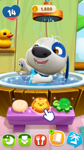 اسکرین شات 3 بازی My Talking Hank: Islands