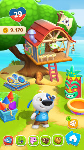 اسکرین شات 2 بازی My Talking Hank: Islands
