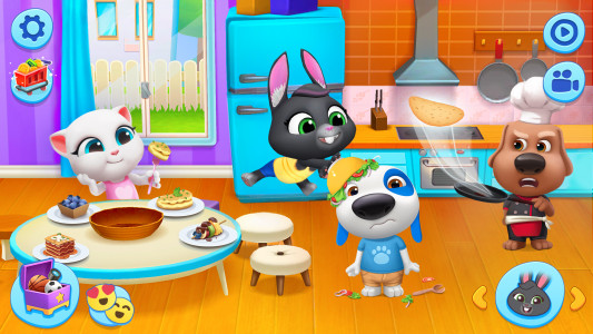 اسکرین شات 6 بازی My Talking Tom Friends