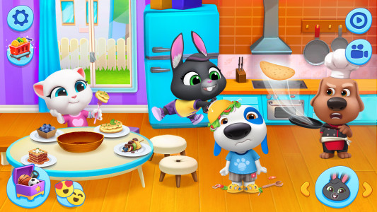 اسکرین شات 6 بازی My Talking Tom Friends