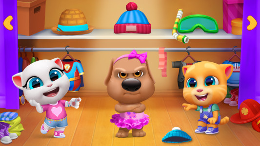 اسکرین شات 7 بازی My Talking Tom Friends