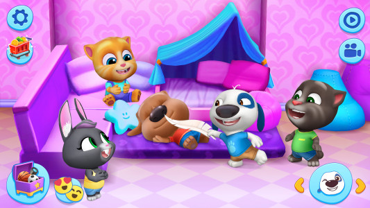 اسکرین شات 5 بازی My Talking Tom Friends