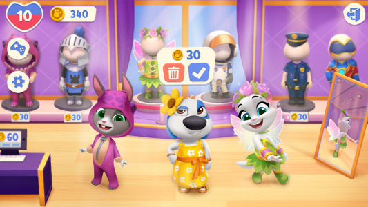 اسکرین شات 6 بازی My Talking Tom Friends 2
