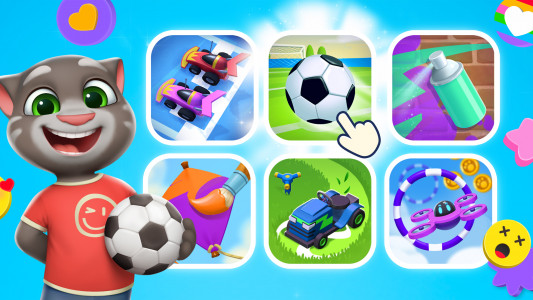 اسکرین شات 3 بازی My Talking Tom Friends 2