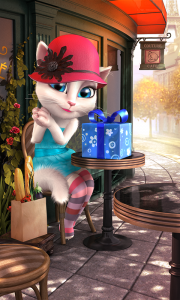 اسکرین شات 2 برنامه Talking Angela