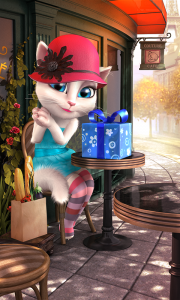 اسکرین شات برنامه Talking Angela 2