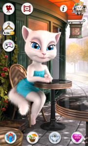 اسکرین شات 6 برنامه Talking Angela