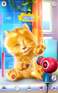 اسکرین شات برنامه Talking Ginger 3