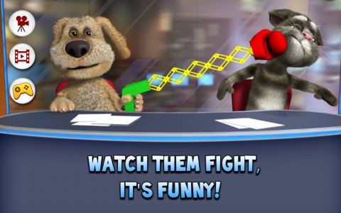 اسکرین شات 3 برنامه Talking Tom & Ben News