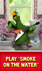 اسکرین شات 1 برنامه Talking Pierre the Parrot