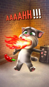 اسکرین شات 4 بازی Talking Tom Cat
