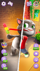 اسکرین شات 1 بازی Talking Tom Cat