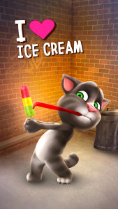 اسکرین شات 1 بازی Talking Tom Cat